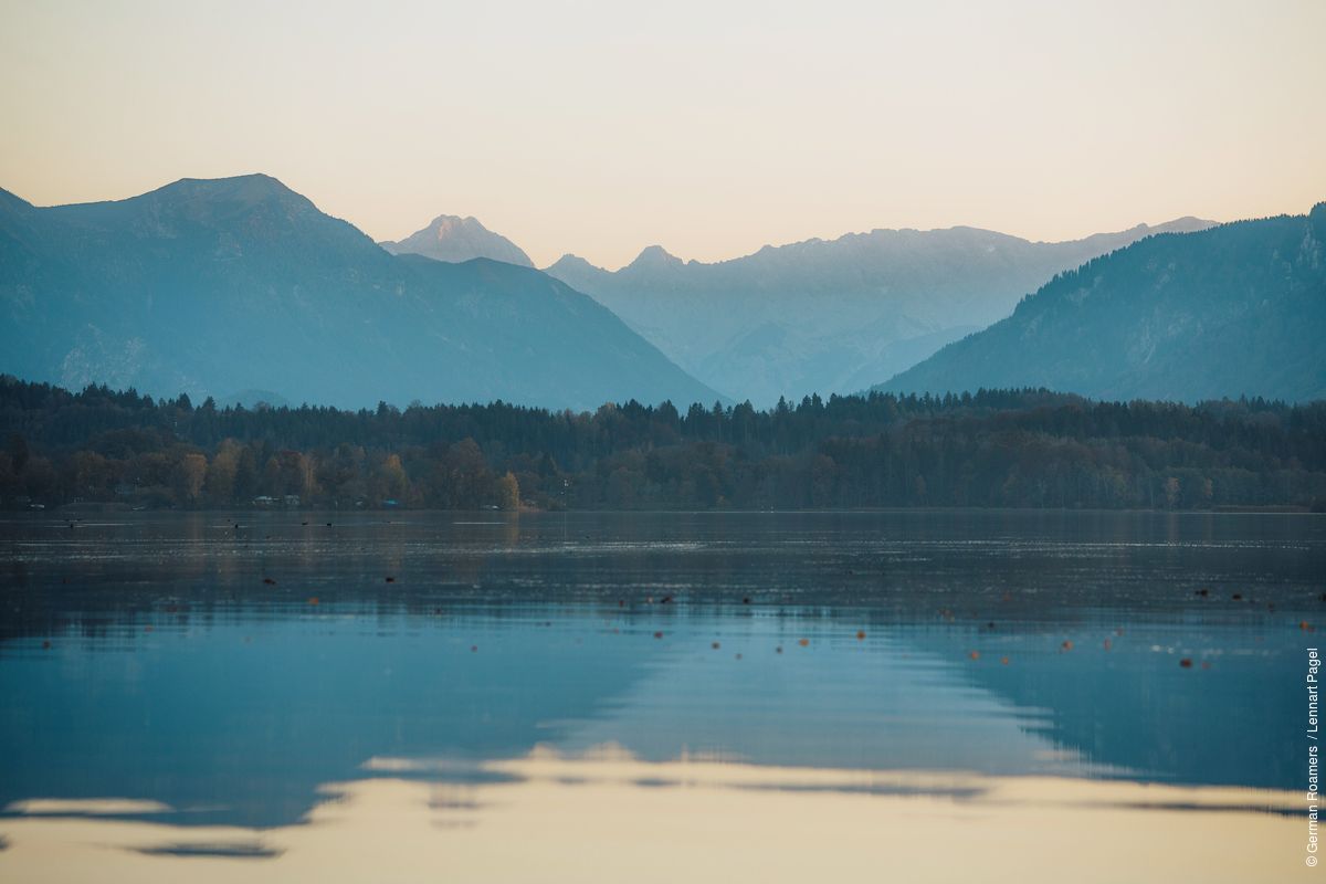 Německo koupání u jezer