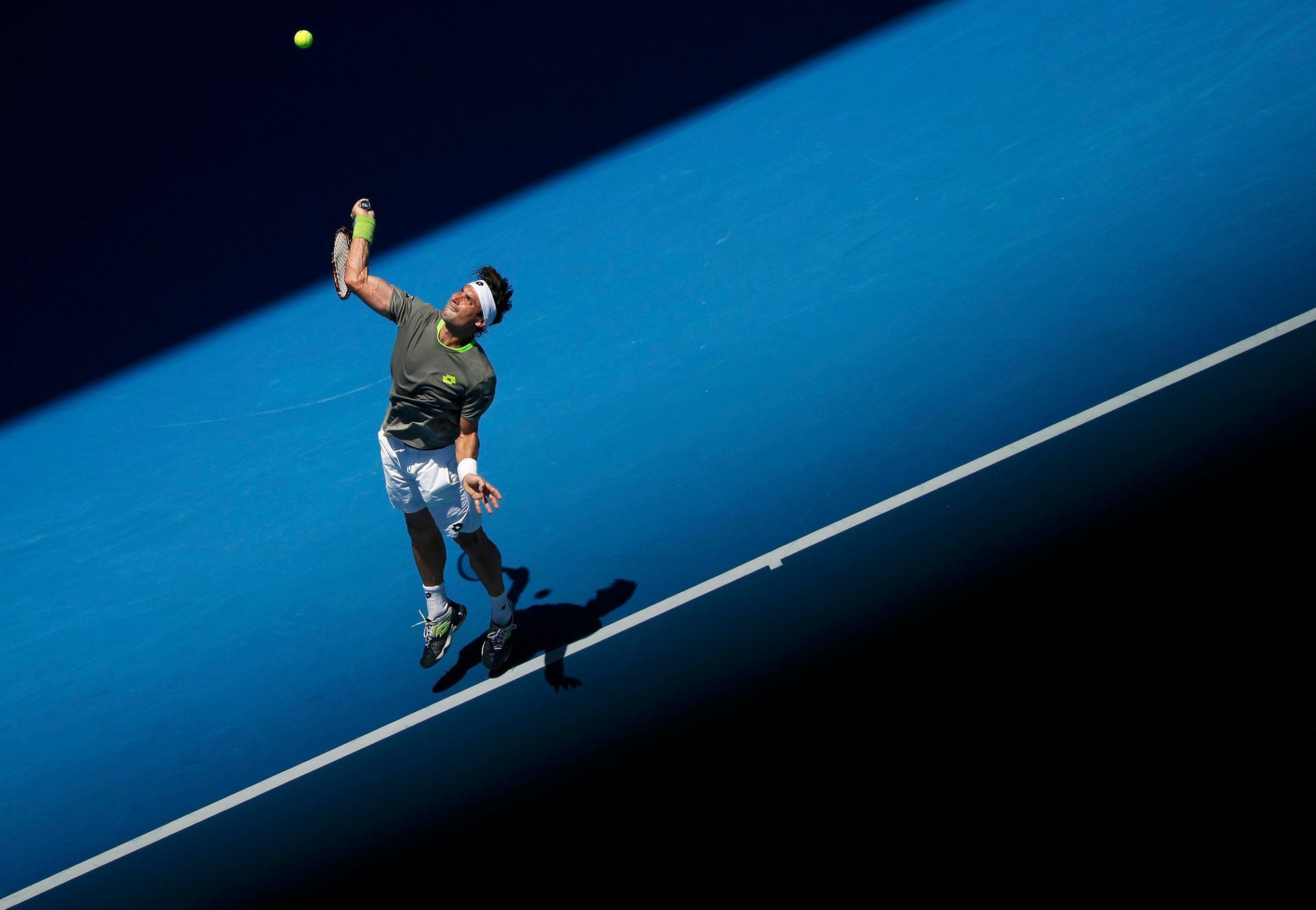 David Ferrer na Australian Open 2014