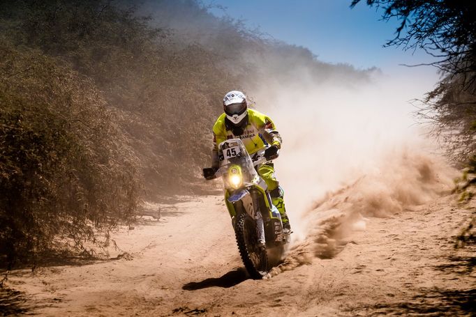 Rallye Dakar 2017, 2. etapa: Ondřej Klymčiv, Husqvarna