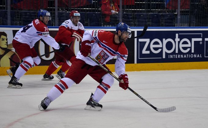 MS 2014,:Česko-Dánsko: Jakub Kindl