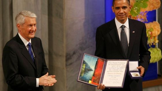 Barack Obama přebral v Oslu Nobelovu cenu míru