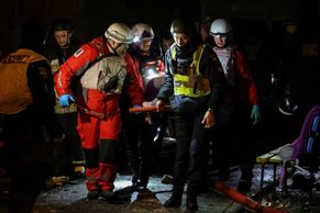 Když se rozhoří nebe. Obyvatelé Kyjeva prožili pět hodin hrůzy, Rusko masivně útočilo