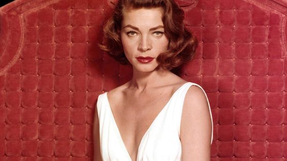Lauren Bacall.