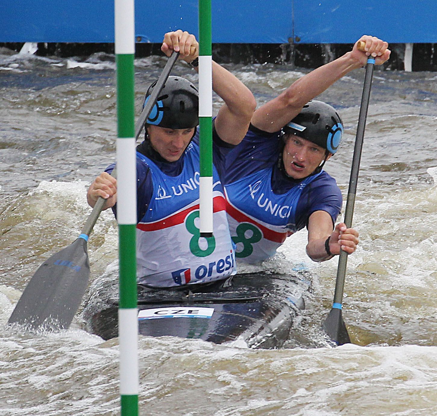 MS ve vodním slalomu 2013: Jonáš Kašpar a Marek Šindler