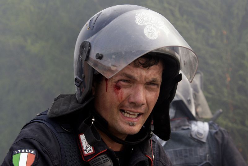 Italská policie zasáhla proti odpůrcům vojenské základny USA