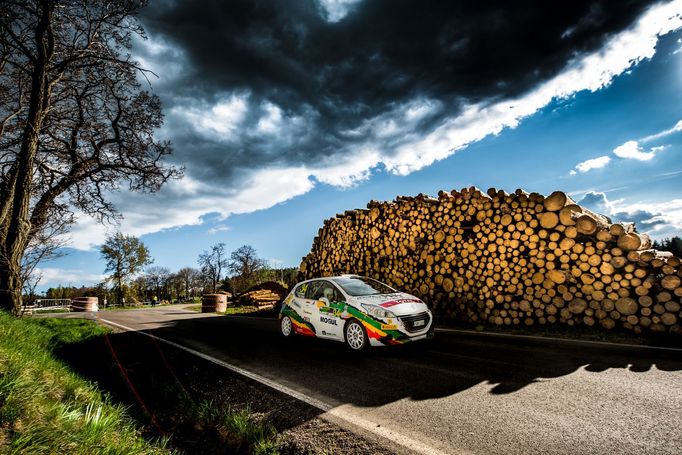 Jan Kornhefr, Peugeot 208 R2 na Rallye Šumava Klatovy 2019