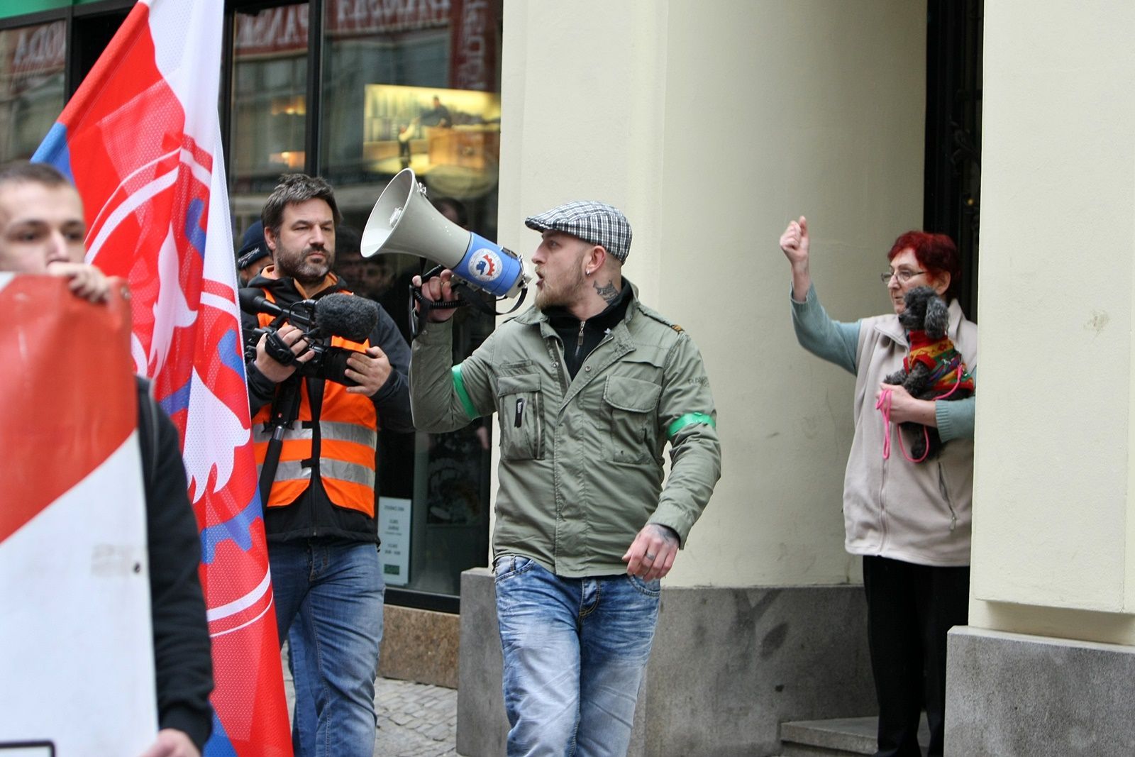 Brno blokovalo pochod neonacistů - finální foto