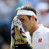 Roger Federer ve finále Wimbledonu 2019