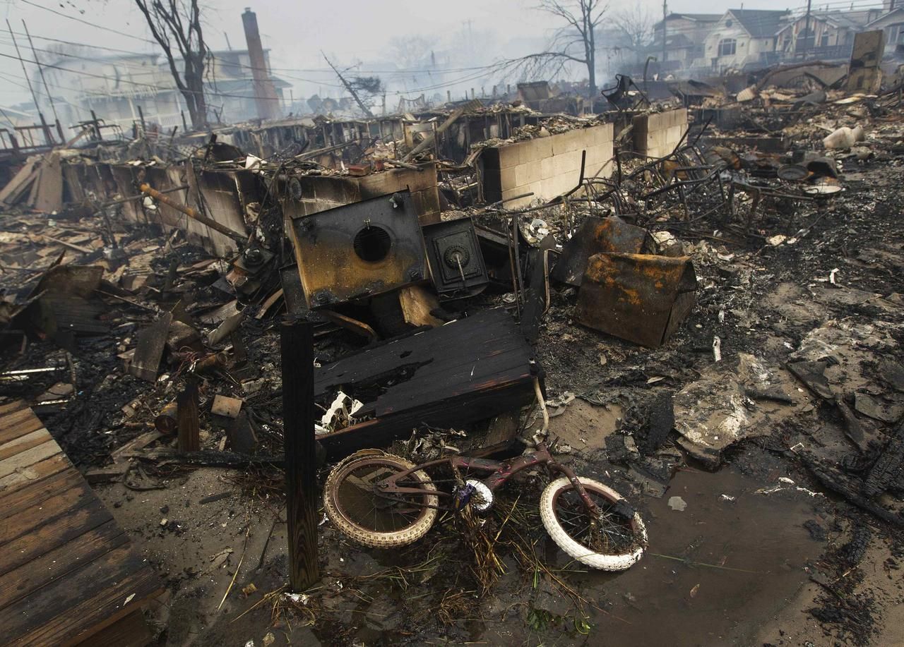 Foto: Bouře Sandy řádí na východním pobřeží USA