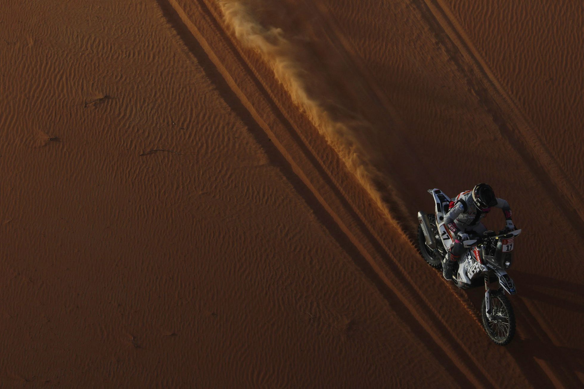 12. etapa Rallye Dakar 2023: Romain Dumontier, Husqvarna