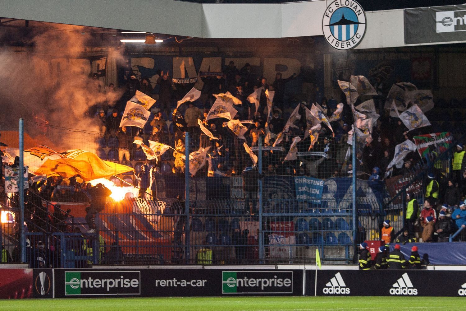 EL, Liberec-Olympique Marseille: fanoušci Marseille