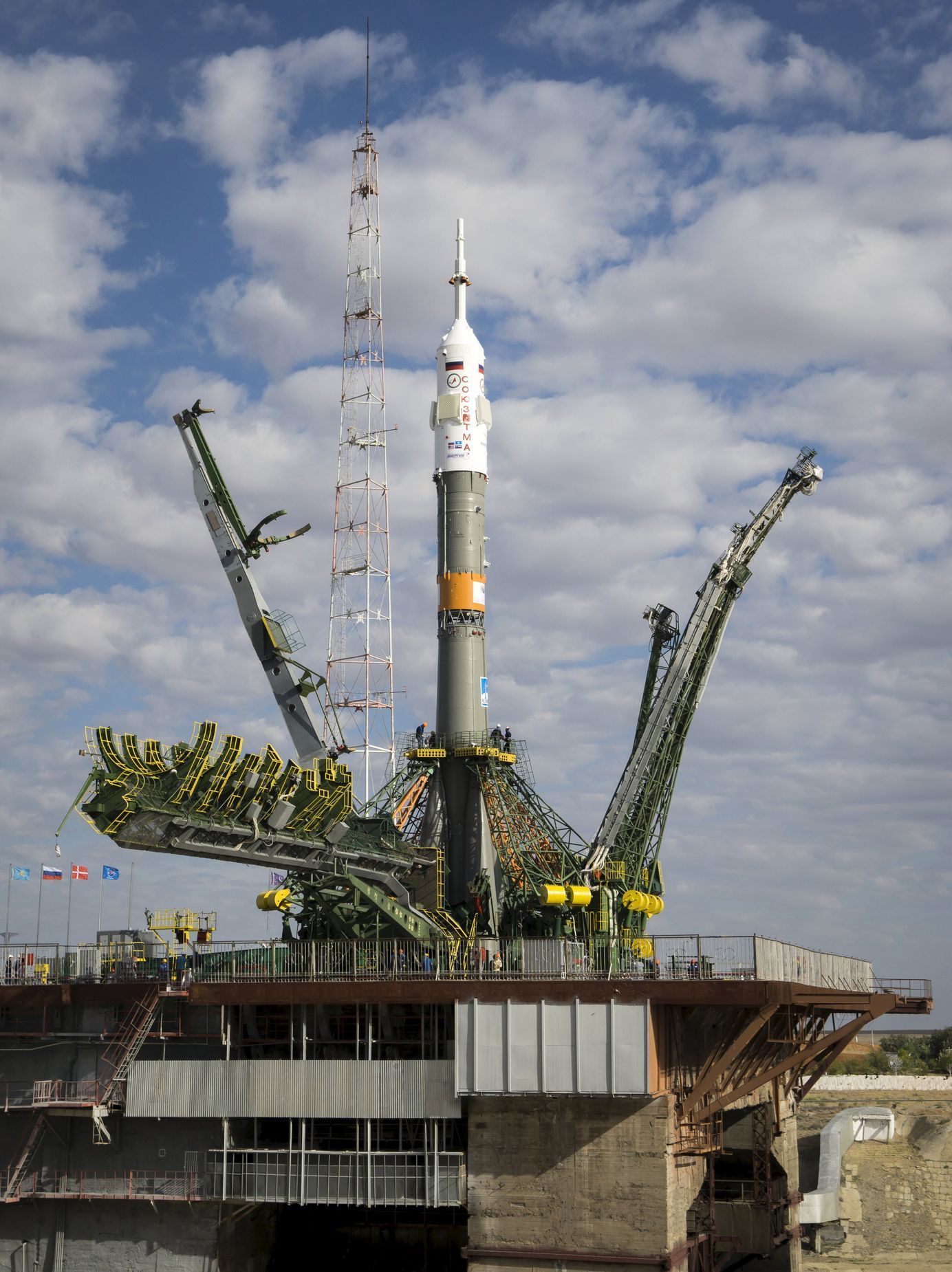 Ruská loď Sojuz míří na Bajkonur