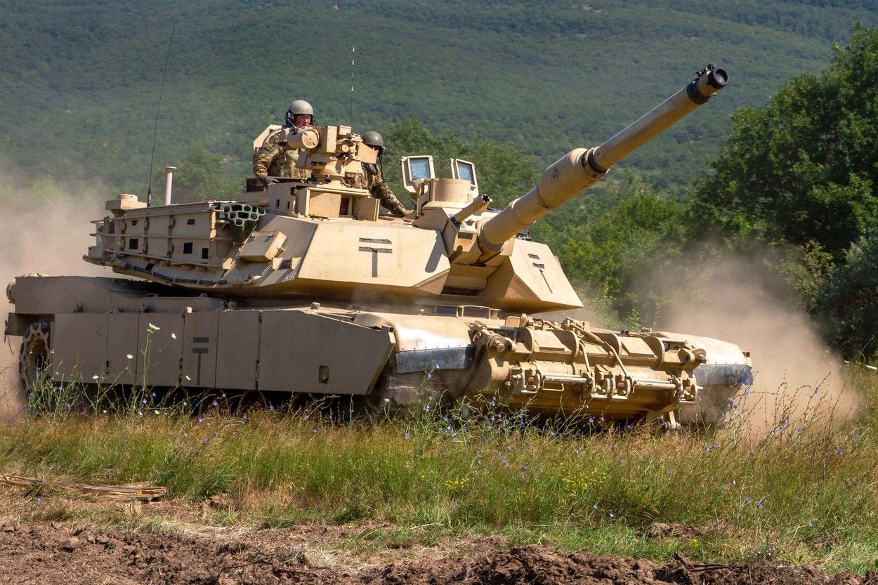 americký tank Abrams M1