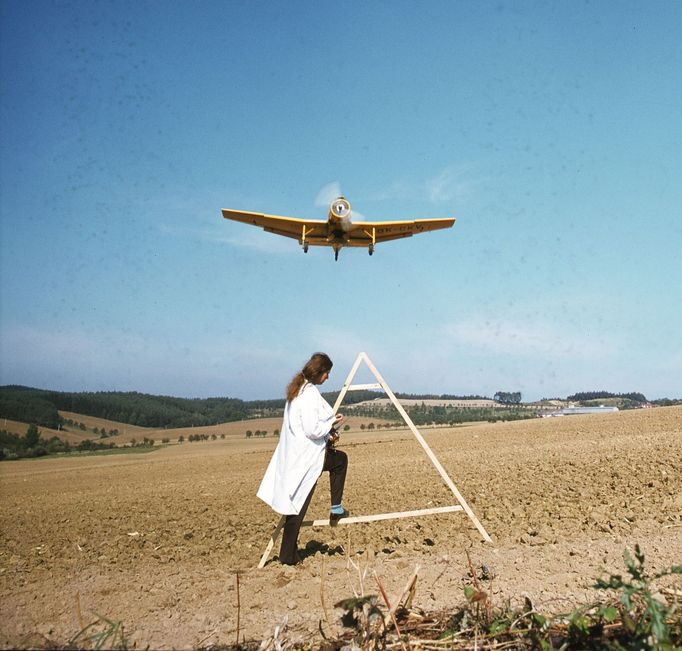 Foto Jan Regal: Agrokombinát Slušovice, 80. léta.