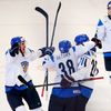 Hokej, MS 2013, USA - Finsko: Lauri Korpikoski slaví gól na 1:2