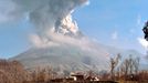 Sopka Merapi v roce 2010