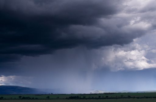 Počasí, déšť, bouřka, ilustrační foto