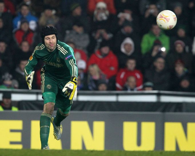 Fotbal, Evropská liga Sparta - Chelsea: Petr Čech