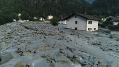 Sesuvy půdy ve švýcarských Alpách