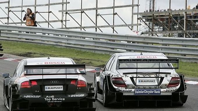 DTM je především tvrdým soubojem Mercedesu a Audi.