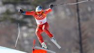 Svindal rozhodl norský souboj s náskokem 12 setin a získal druhé olympijské zlato v kariéře po triumfu v superobřím slalomu ve Vancouveru.