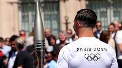 Olympijské hry Paříž pochodeň
