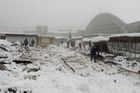 Kyjev očekává silné sněžení a mráz. Bez energií jsou miliony obyvatel