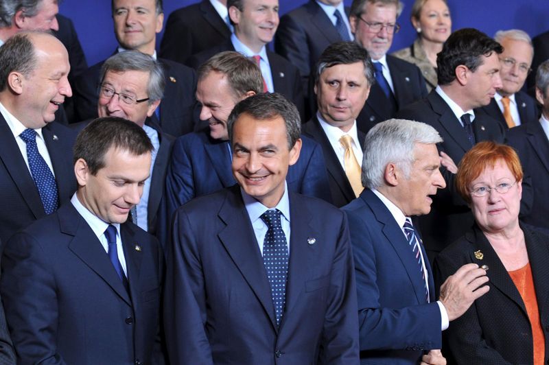 Evropští lídři na summitu EU v Bruselu