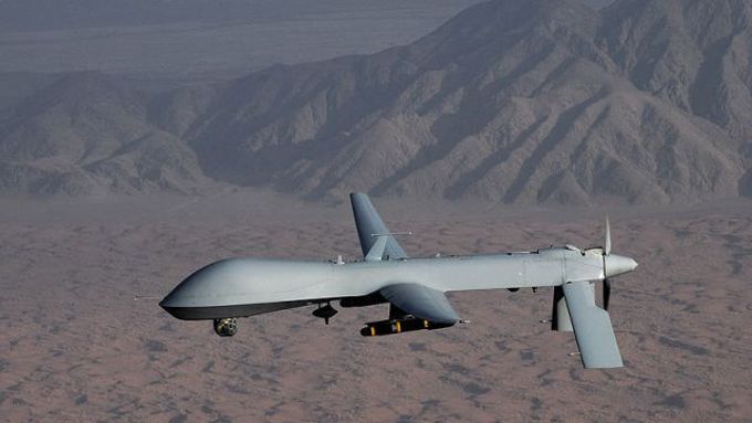 Americký dron Predator.