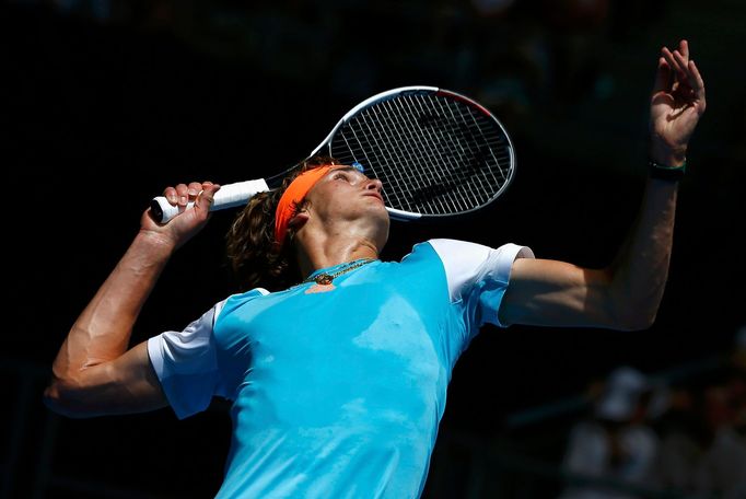 Alexander Zverev na Australian Open 2017