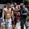 Brazílie, Rio de Janeiro, favela, policie, zásah, gang