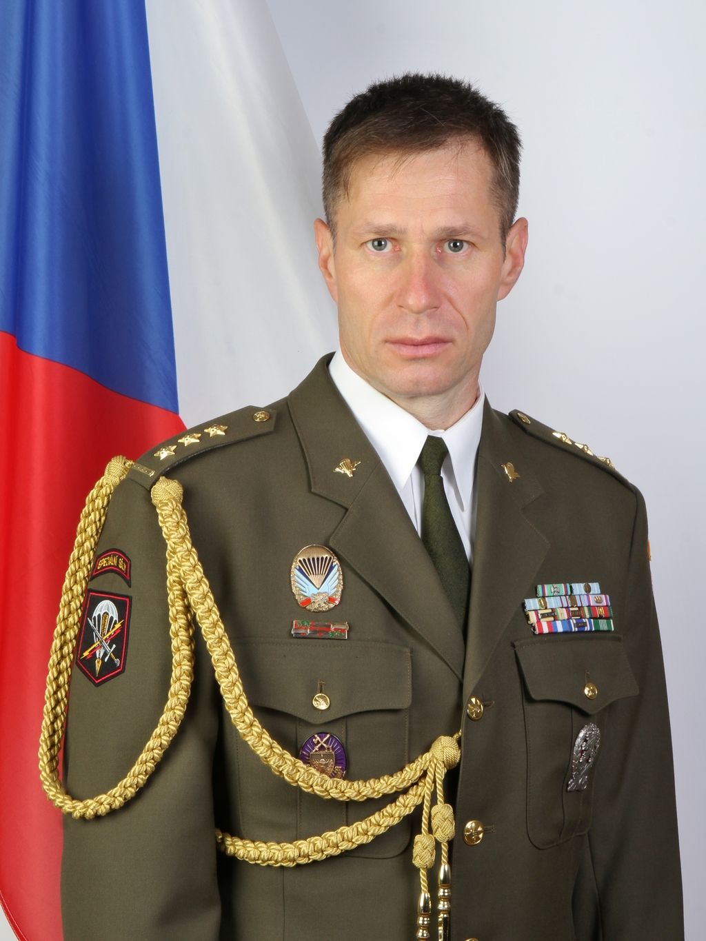 Velitel Ředitelství speciálních sil Miroslav Hofírek.