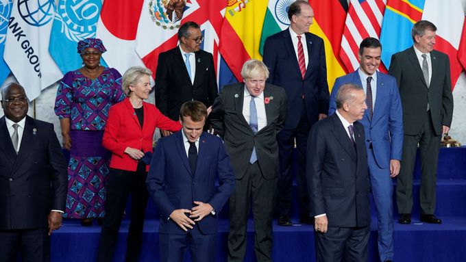 Lídři na summitu G20.