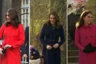 Zářivé barvy a úžasné kabáty. Jak zvládnout zimu? Inspirujte se u Kate Middleton