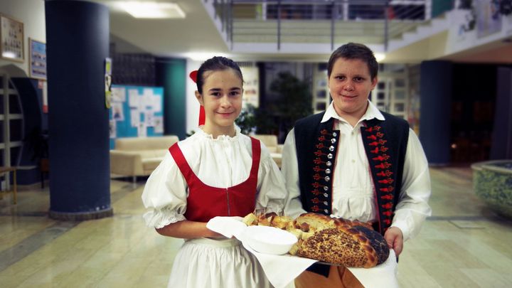 Česko uprostřed Chorvatska. V Daruvaru mluví na úřadech česky, ve škole visí Komenský
