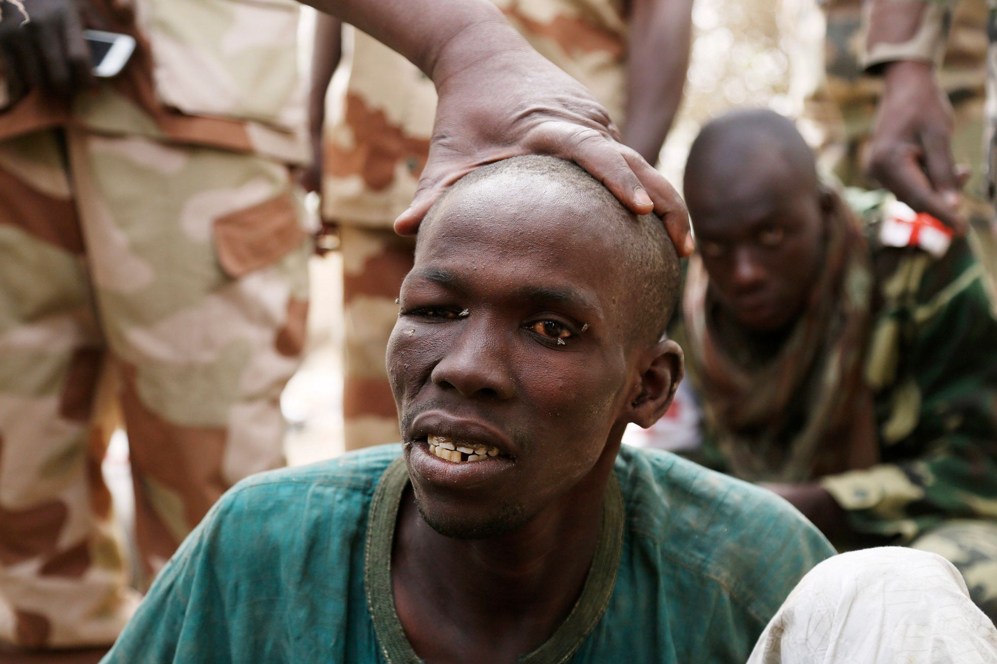 Čadští vojáci v boji proti Boko Haram