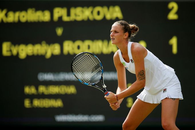 První kolo Wimbledonu 2017: Karolína Plíšková