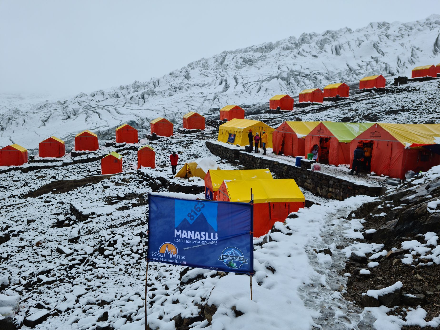 Expedice Jana Trávníčka na Manáslu 2022