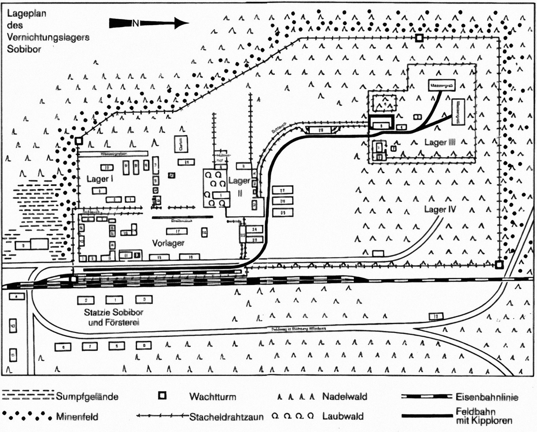 Sobibor, Vyhlazovací tábor Sobibor, koncentrační tábor, holocaust, Nacismus, Polsko