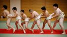 Reuters: mladí zápasníci sumo v Japonsku