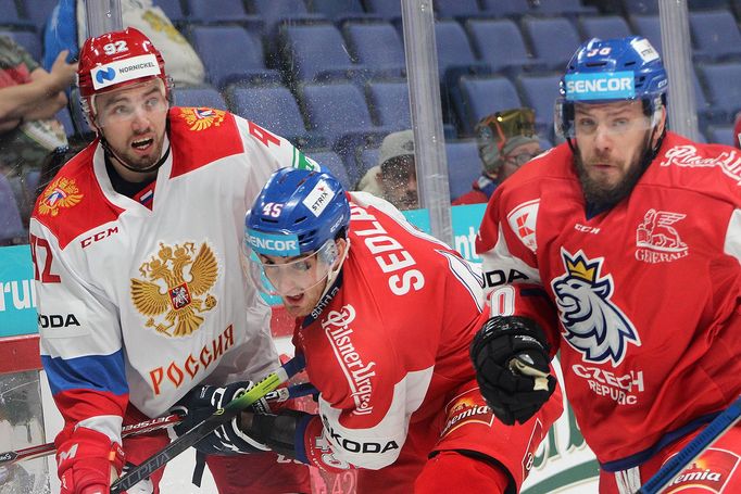 Lukáš Sedlák, Karjala Cup 2019: Česko vs. Rusko.