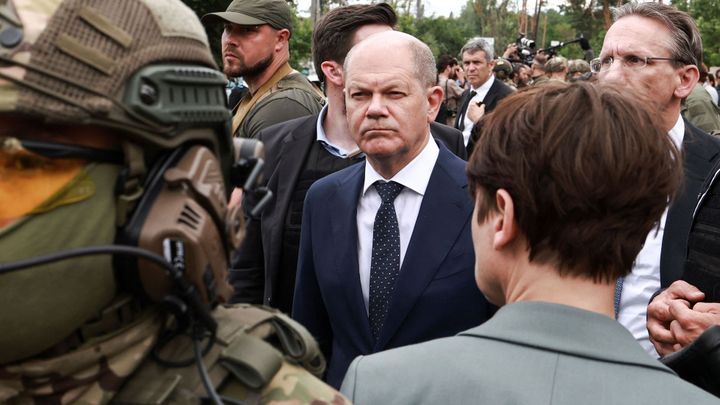 Scholzova "noční můra". Kancléř se obává, co by Ukrajinci udělali s mocnou zbraní; Zdroj foto: Reuters