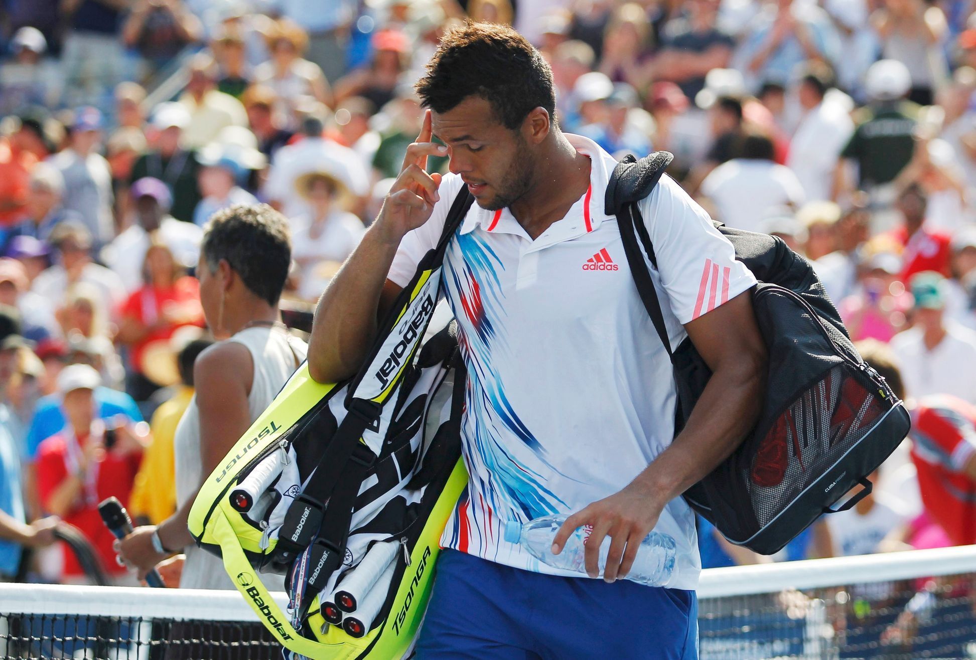 Jo-Wilfried Tsonga ve 2. kole US Open 2012