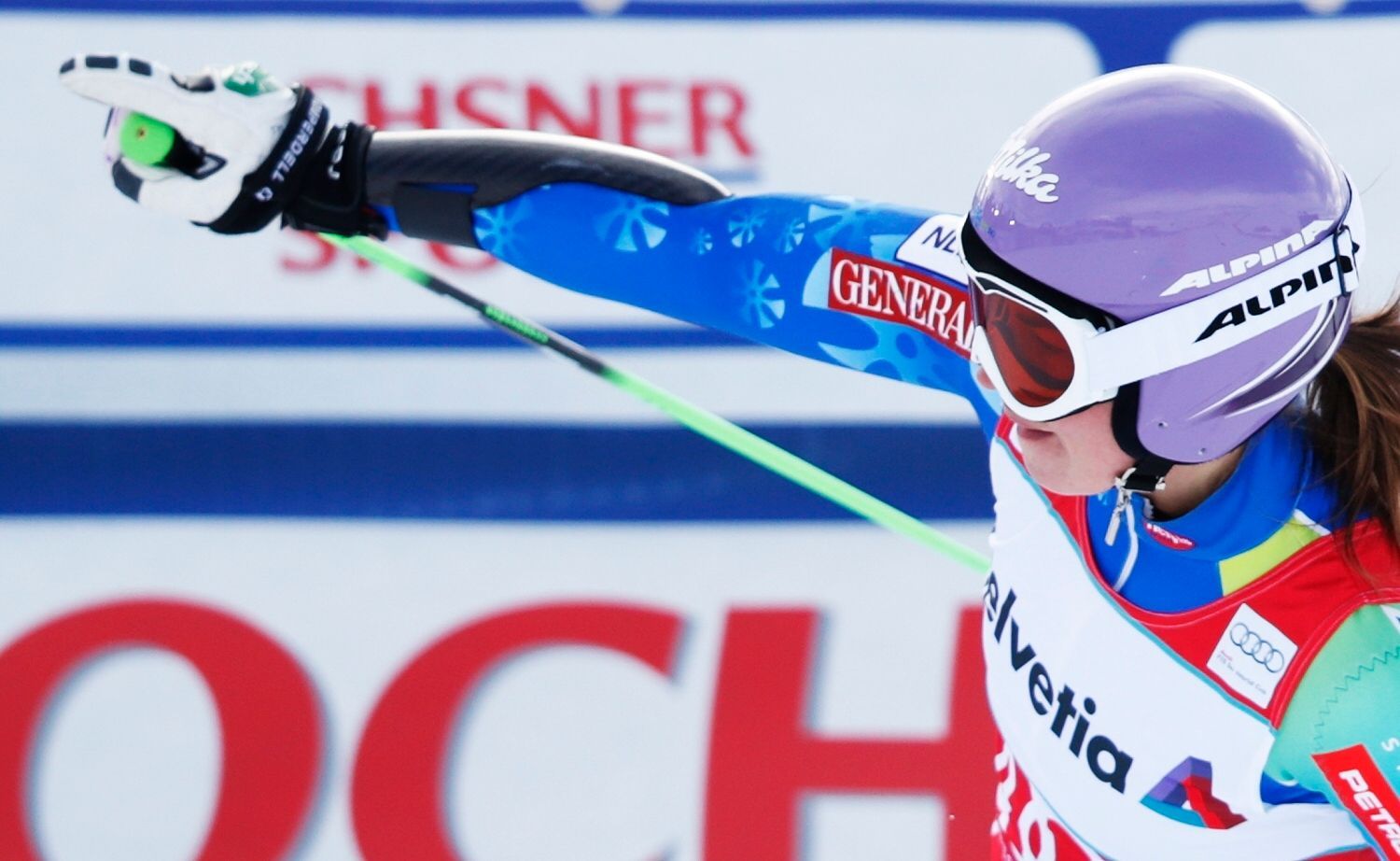 Tina Mazeová, Světový pohár ve Sv. Mořici