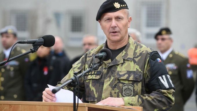 Velitel Vojenské policie Miroslav Murček.