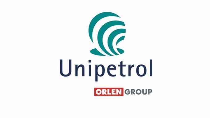 Logo společnosti Unipetrol.