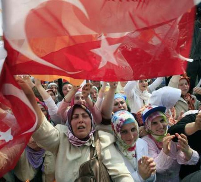 Turecko volby Erdogan