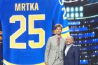 Neuvěřitelné, hlesl Mrtka po draftu v prvním kole. V Buffalu bude hrát se svou ikonou