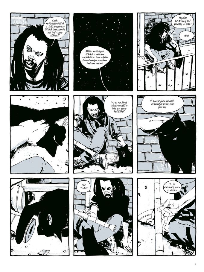 Ukázka z komiksu Klece.