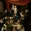 Caravaggio: Růžencová madona